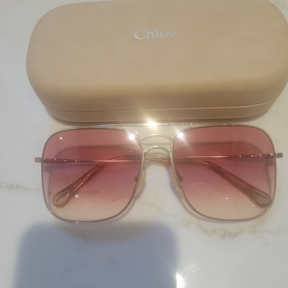 Pink Gradient Sunglasses